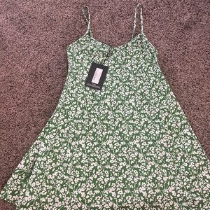 Floral mini dress